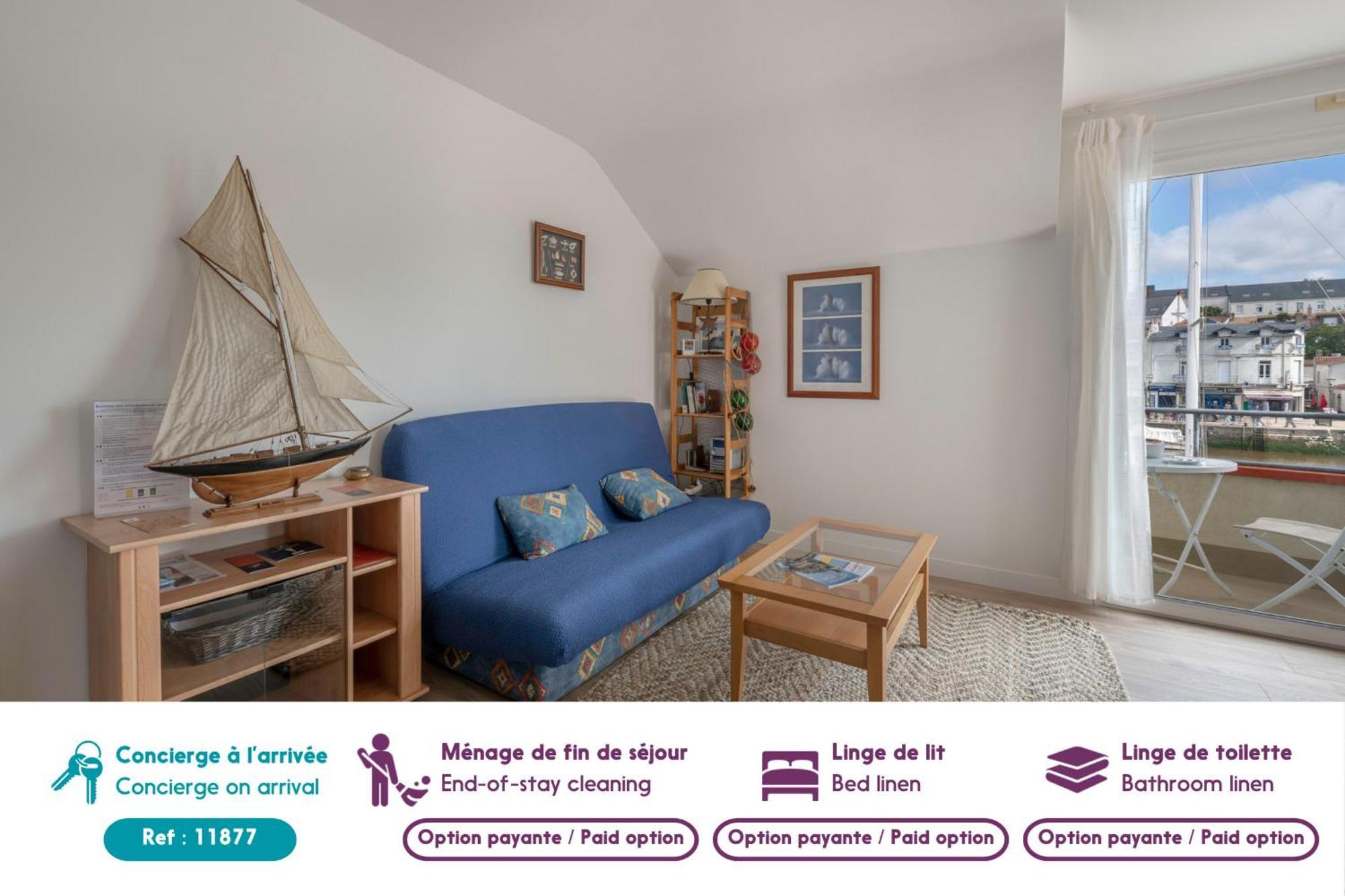 Sur Le Quai De Pornic, Appartement Pour 4 Bagian luar foto